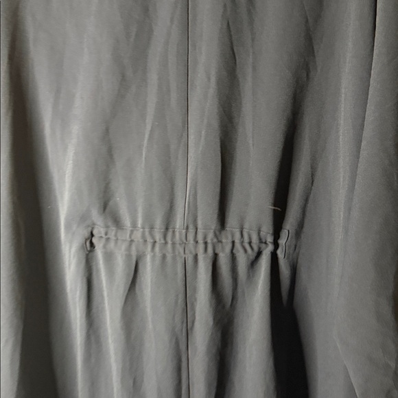 Lane Bryant navy blue front tie Dress with pockets - Picture 8 of 10